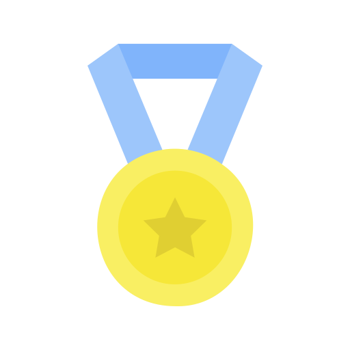 medalla Generic color fill icono