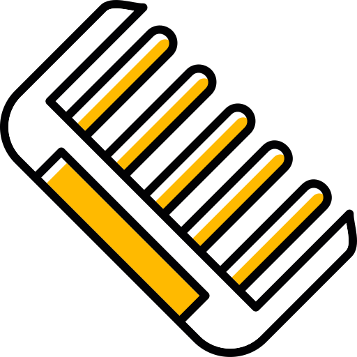 Comb Generic color lineal-color icon