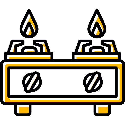 Gas stove Generic color lineal-color icon