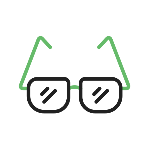 Óculos de leitura Generic color outline Ícone