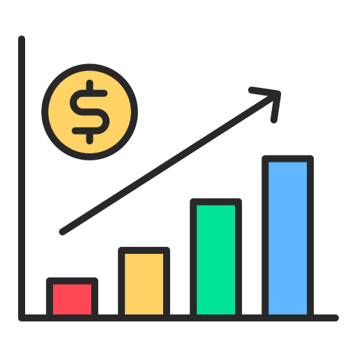 crescimento do lucro Generic color lineal-color Ícone