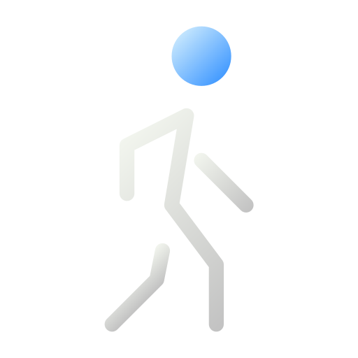 歩く Generic gradient fill icon