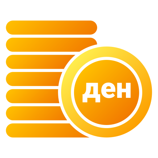 Денар Generic gradient fill иконка