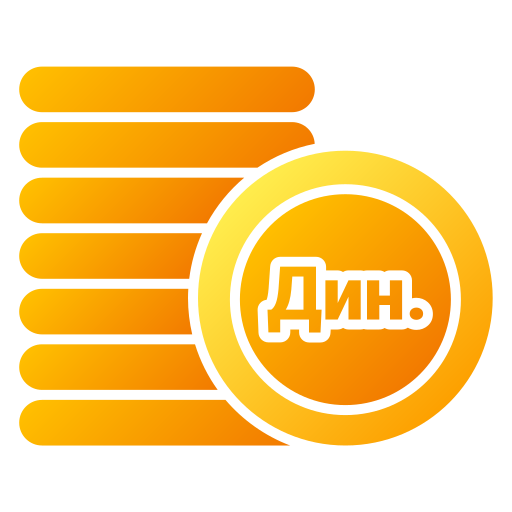 dinar Generic gradient fill icon