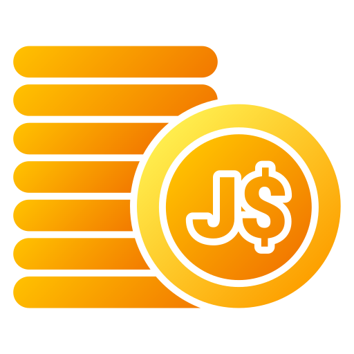 jamaika-dollar Generic gradient fill icon