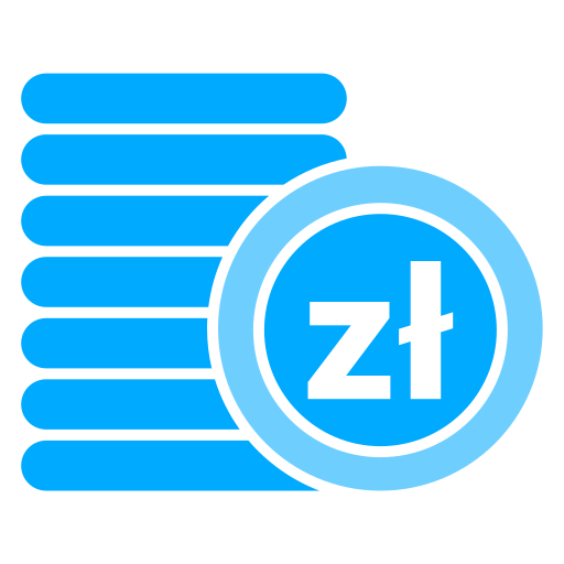 zloty Generic color fill icono