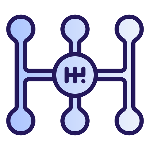 schaltgetriebe Generic gradient lineal-color icon