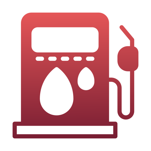 benzinestation Generic gradient fill icoon