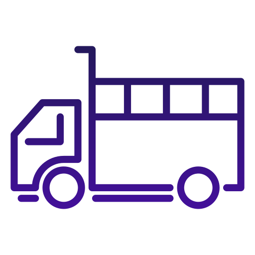 Утилизационный грузовик Generic gradient outline иконка