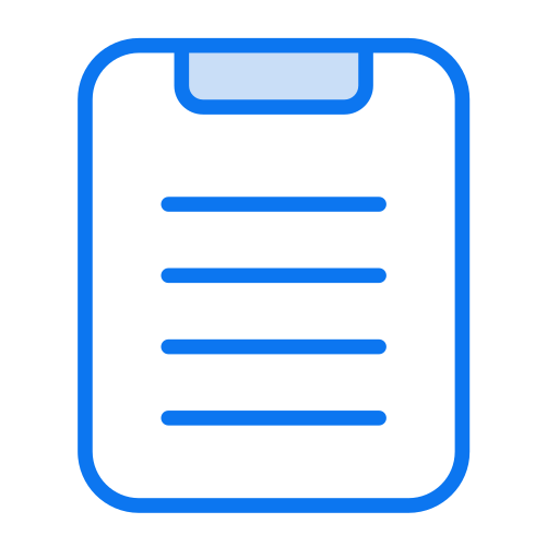 List Generic color lineal-color icon