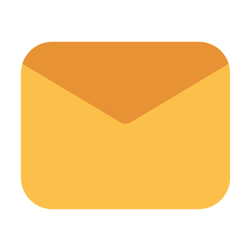 Envelope Generic color fill icon