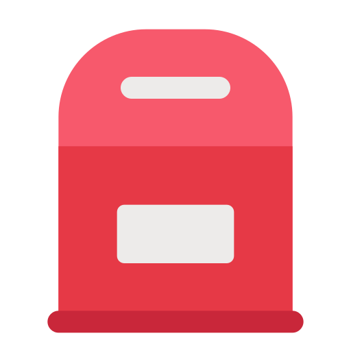 casilla de correo Generic color fill icono