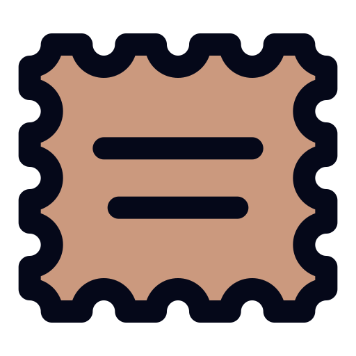 ポストカード Generic color lineal-color icon