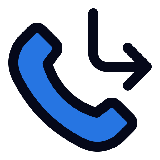 Call forwarding Generic color lineal-color icon