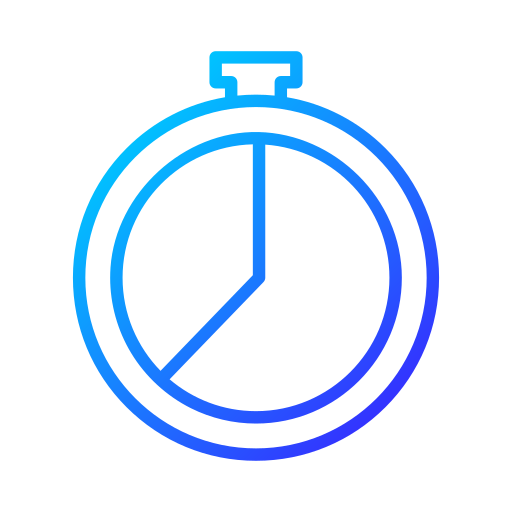 часы Generic gradient outline иконка