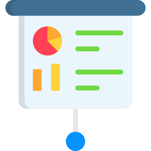 Presentation Generic color fill icon