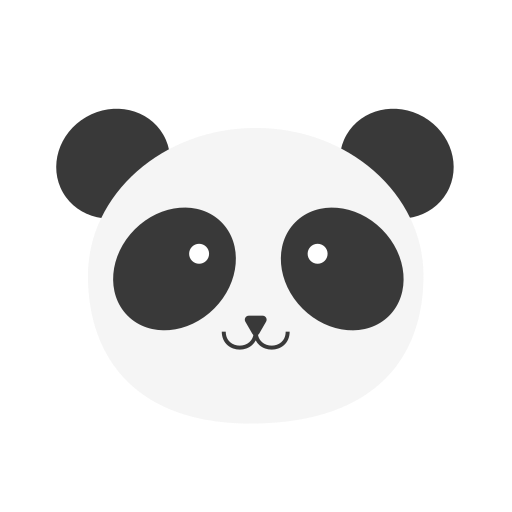 panda Generic color fill icona