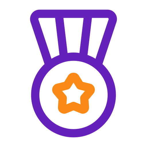 Medal Generic color outline icon