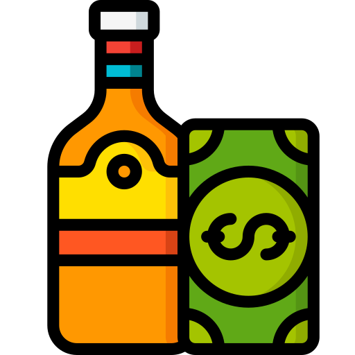 whiskey Basic Miscellany Lineal Color icon