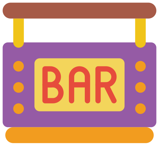 bar Basic Miscellany Flat Ícone