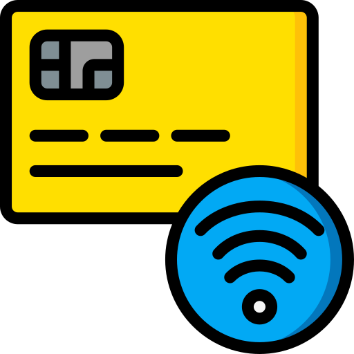 Contactless Basic Miscellany Lineal Color icon