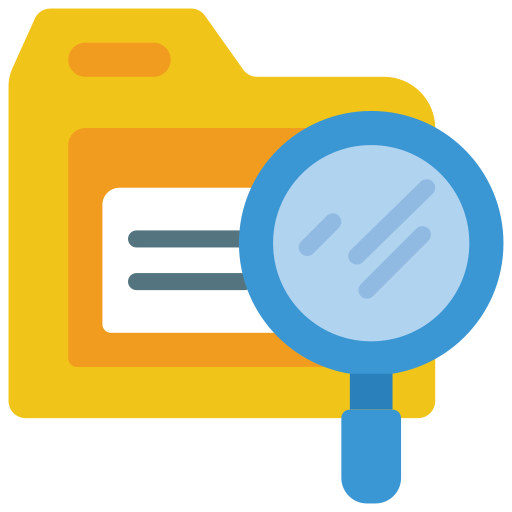 Search Basic Miscellany Flat icon