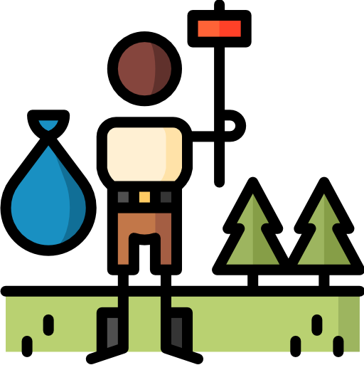 Environment Puppet Characters Lineal Color icon