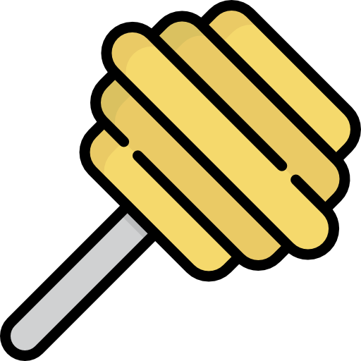 Honey Kawaii Lineal color icon
