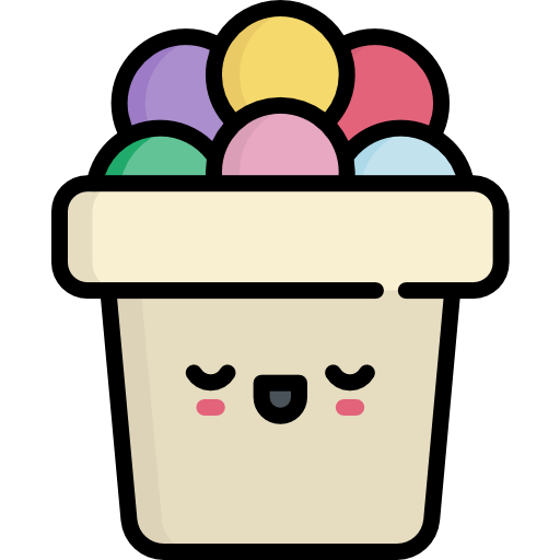 Candy Kawaii Lineal color icon