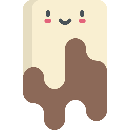Marshmallow Kawaii Flat icon
