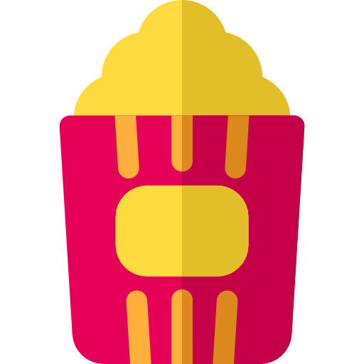 palomitas de maiz Basic Rounded Flat icono