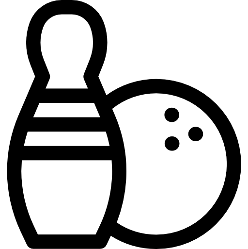 볼링 Basic Rounded Lineal icon
