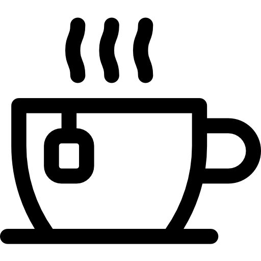 taza Basic Rounded Lineal icono