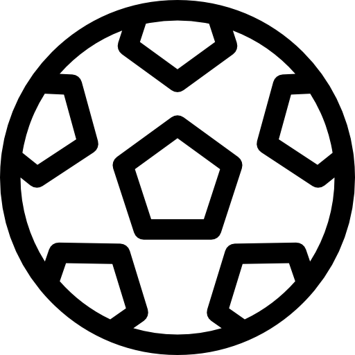 futebol Basic Rounded Lineal Ícone