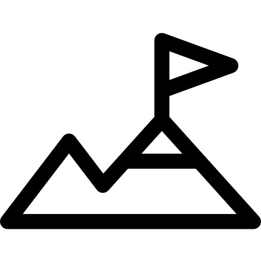 등반 Basic Rounded Lineal icon