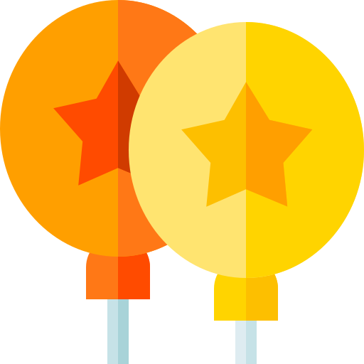 Balloon Basic Straight Flat icon