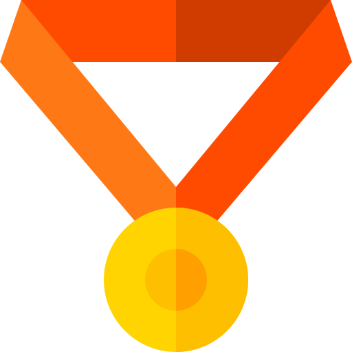 Medal Basic Straight Flat icon