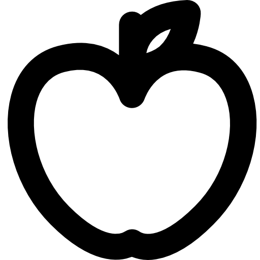 사과 Generic Basic Outline icon