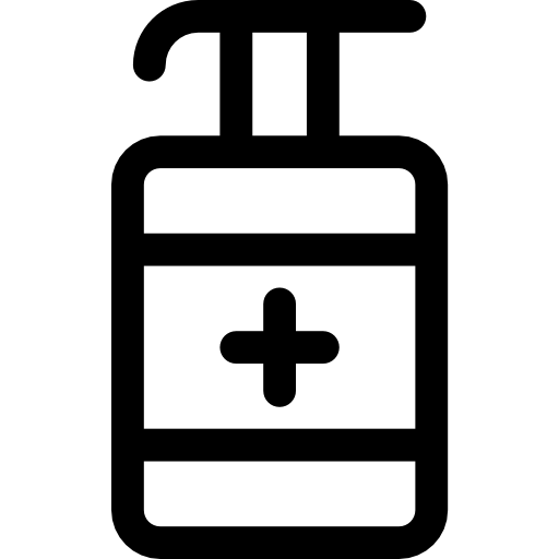 antiseptikum Basic Rounded Lineal icon