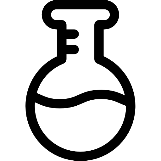 フラスコ Basic Rounded Lineal icon
