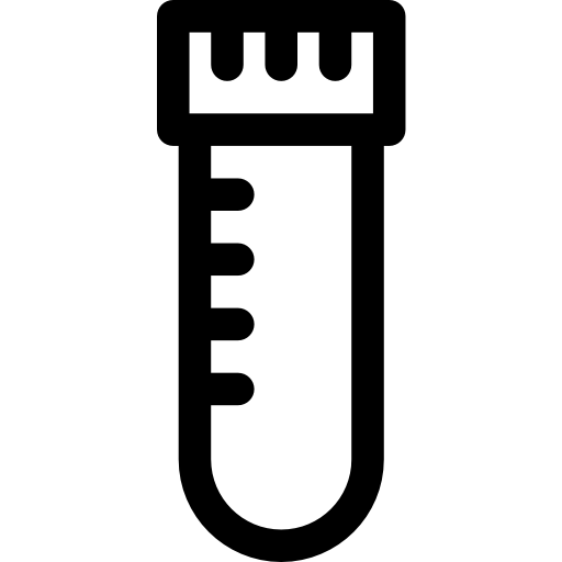 frasco Basic Rounded Lineal icono