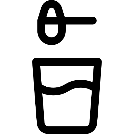 polvo Basic Rounded Lineal icono