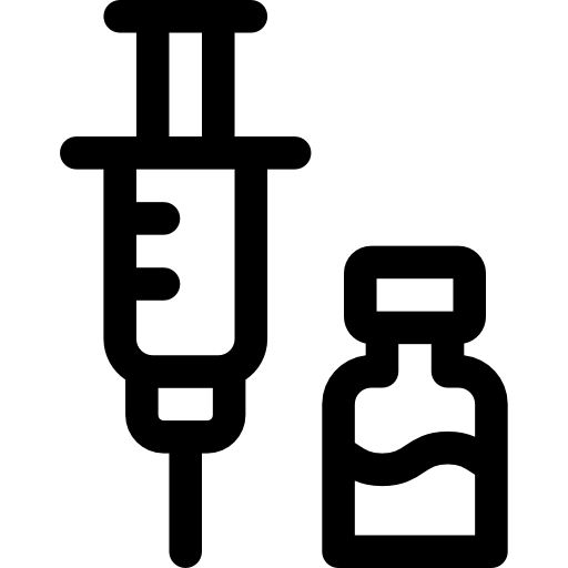 백신 Basic Rounded Lineal icon