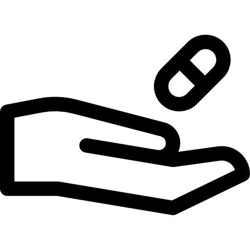 medicamento Basic Rounded Lineal icono