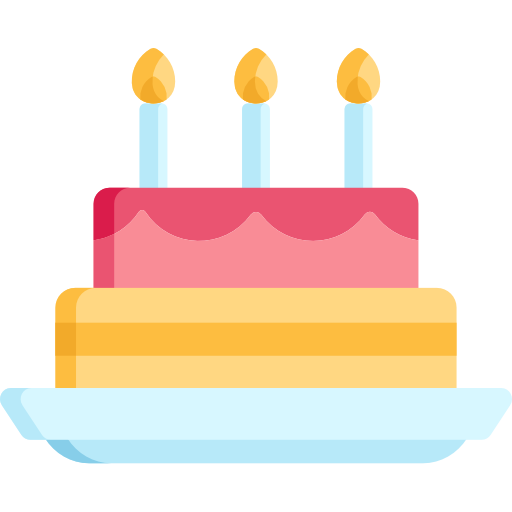 Birthday cake Special Flat icon