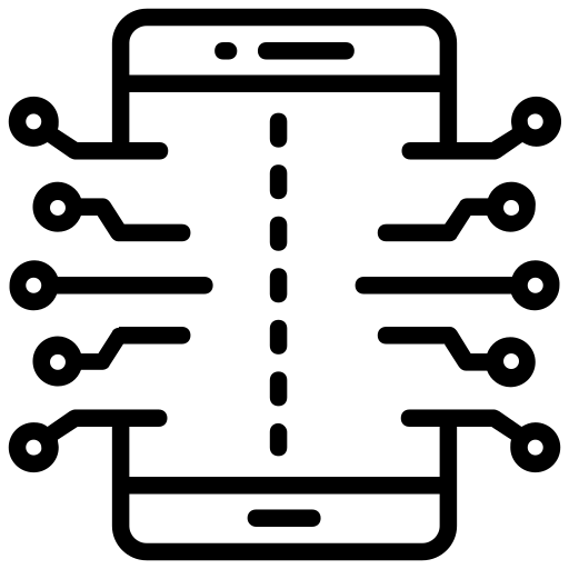 handy, mobiltelefon Generic black outline icon