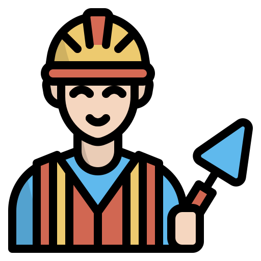 Builder Generic color outline icon