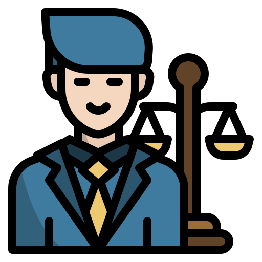 prawnik Generic color outline ikona