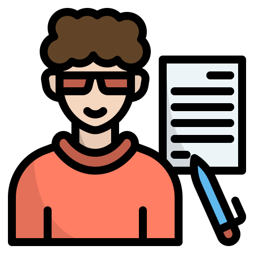 Writer Generic color outline icon