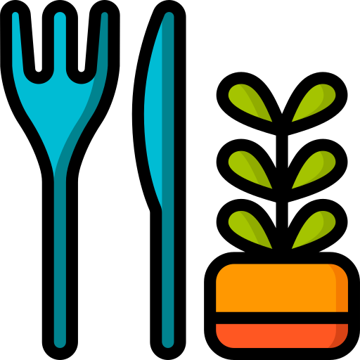 식사 Basic Miscellany Lineal Color icon